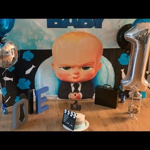 Boss baby Birthday decoration